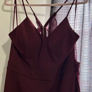Maroon dress size 16